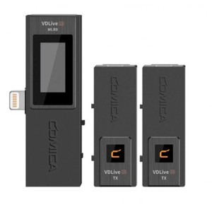 میکروفون یقه ای بی سیم کامیکا مدل VDLive10 MI رابط Lightning